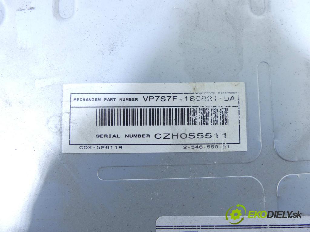 Ford Focus Mk2 2004-2011 2.0 tdci 136 HP manual 100 kW 1997 cm3 4- Radio originál 4M5T-18C815-BJ