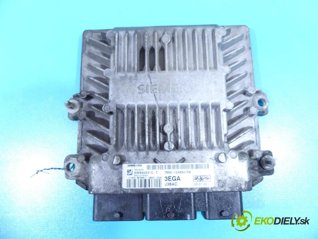 Ford Focus Mk2 2004-2011 2.0 tdci 136hp manual 100 kW 1997 cm3 4- řídící jednotka motoru 7M51-12A650-RA