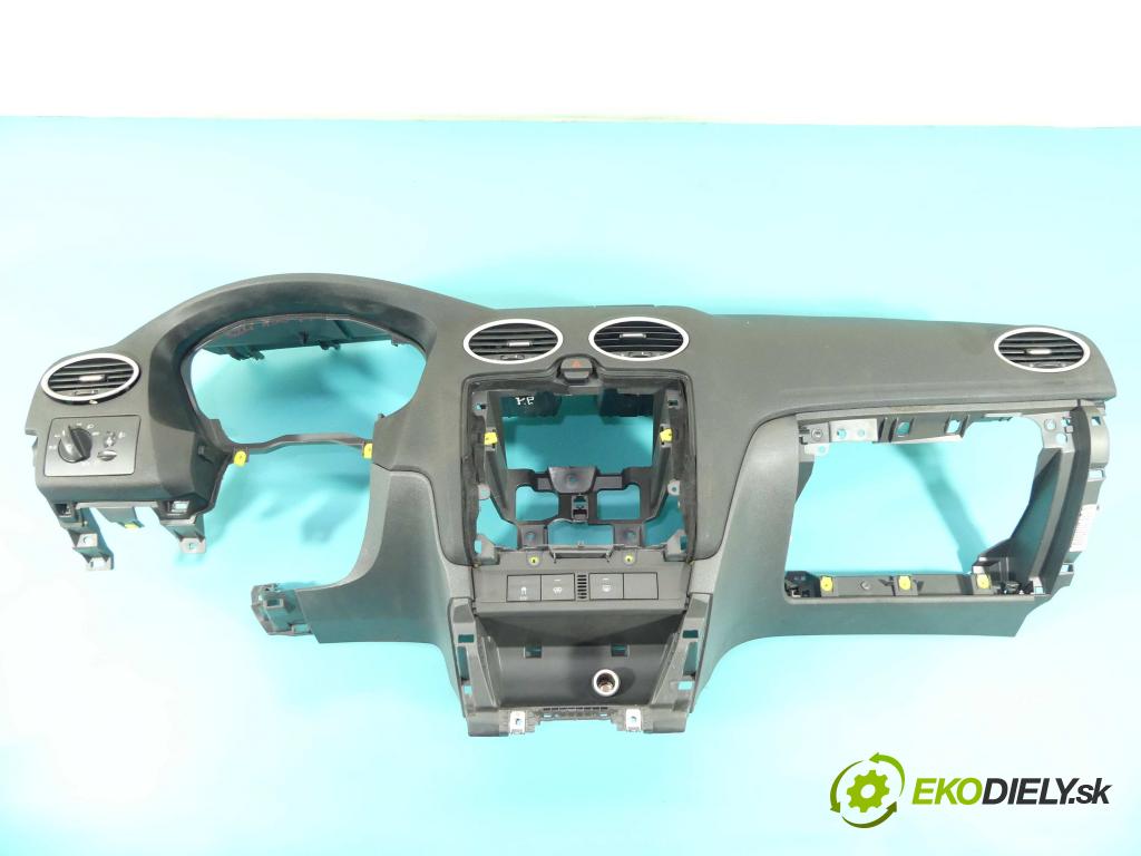 Ford Focus Mk2 2004-2011 2.0 tdci 136 HP manual 100 kW 1997 cm3 4- kokpit,pristrojová doska rozdeľovacia 4M51-A042B84-CD