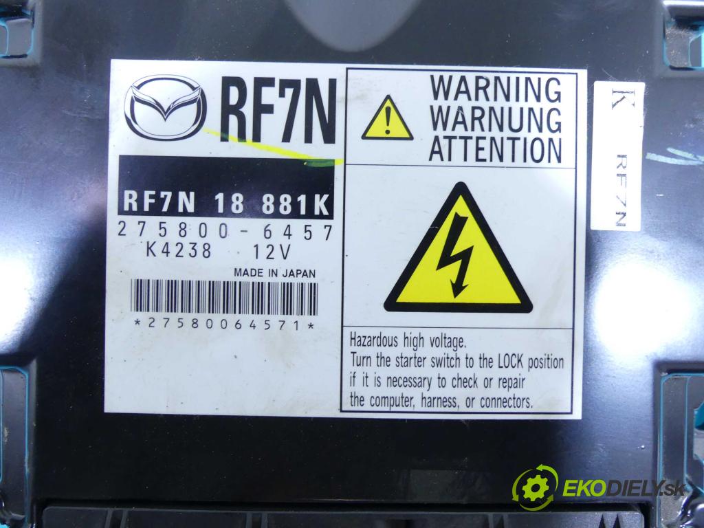 Mazda 5  2005-2010 2.0 citd 110 hp manual 81 kW 1998 cm3 5- řídící jednotka motoru 275800-6457