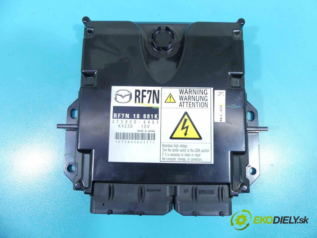 Mazda 5  2005-2010 2.0 citd 110 hp manual 81 kW 1998 cm3 5- řídící jednotka motoru 275800-6457