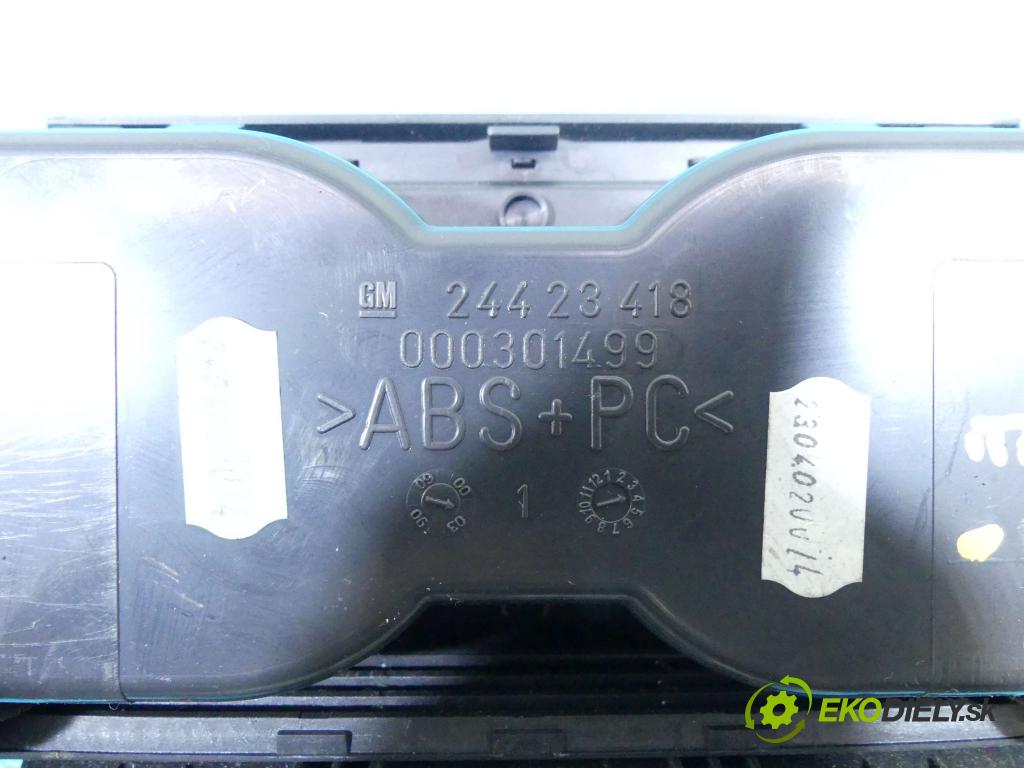 Opel Vectra C 2002-2008 2.2 16V 147 HP manual 108 kW 2198 cm3 4- Rukojeť: na nápoje: 24423418 (Úchyty, držiaky na nápoje)