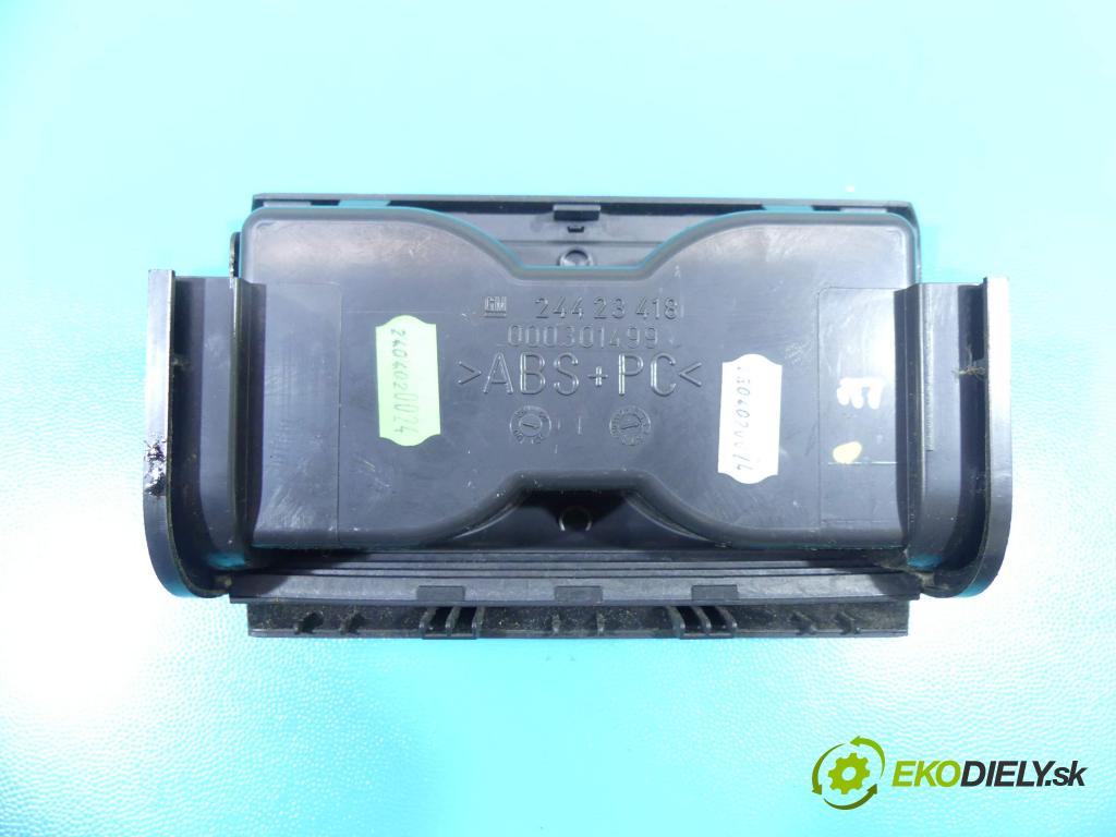 Opel Vectra C 2002-2008 2.2 16V 147 HP manual 108 kW 2198 cm3 4- Rukojeť: na nápoje: 24423418 (Úchyty, držiaky na nápoje)