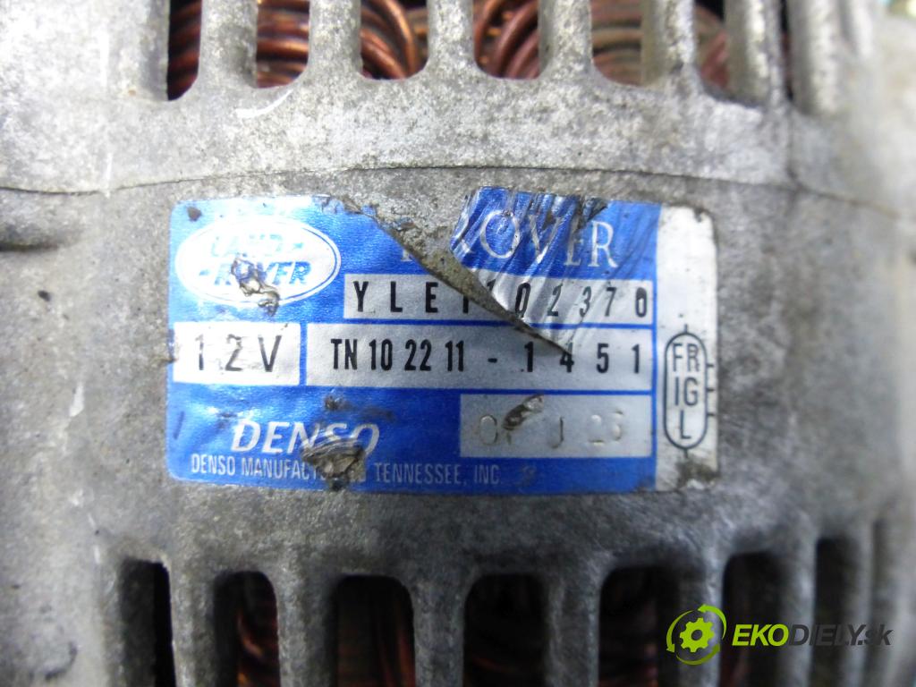 Rover 75 1.8 16V 120 hp manual 88 kW 1796 cm3 4- Alternator 102211-1451 (Alternátory)