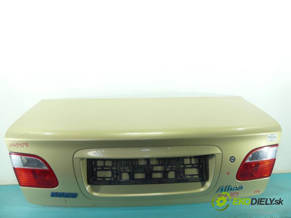 Fiat Albea 1.2 16v 80 hp manual 59 kW 1242 cm3 4- zadní kufrové dveře  (Zadní kapoty)