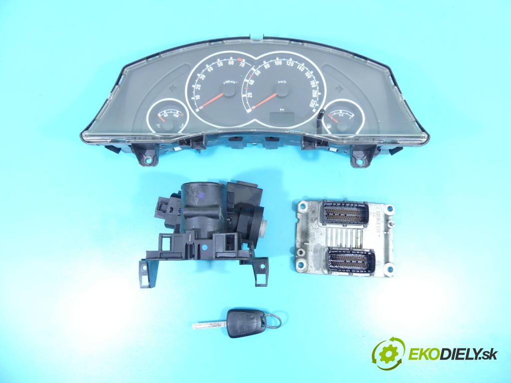 Opel Meriva A 2002-2010 1.4 16V 90 hp manual 66 kW 1364 cm3 5- řídící jednotka motoru 0261208255