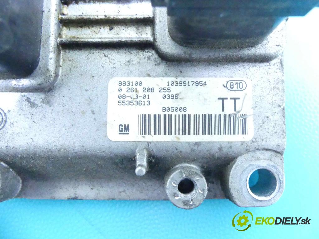 Opel Meriva A 2002-2010 1.4 16V 90 hp manual 66 kW 1364 cm3 5- řídící jednotka motoru 0261208255