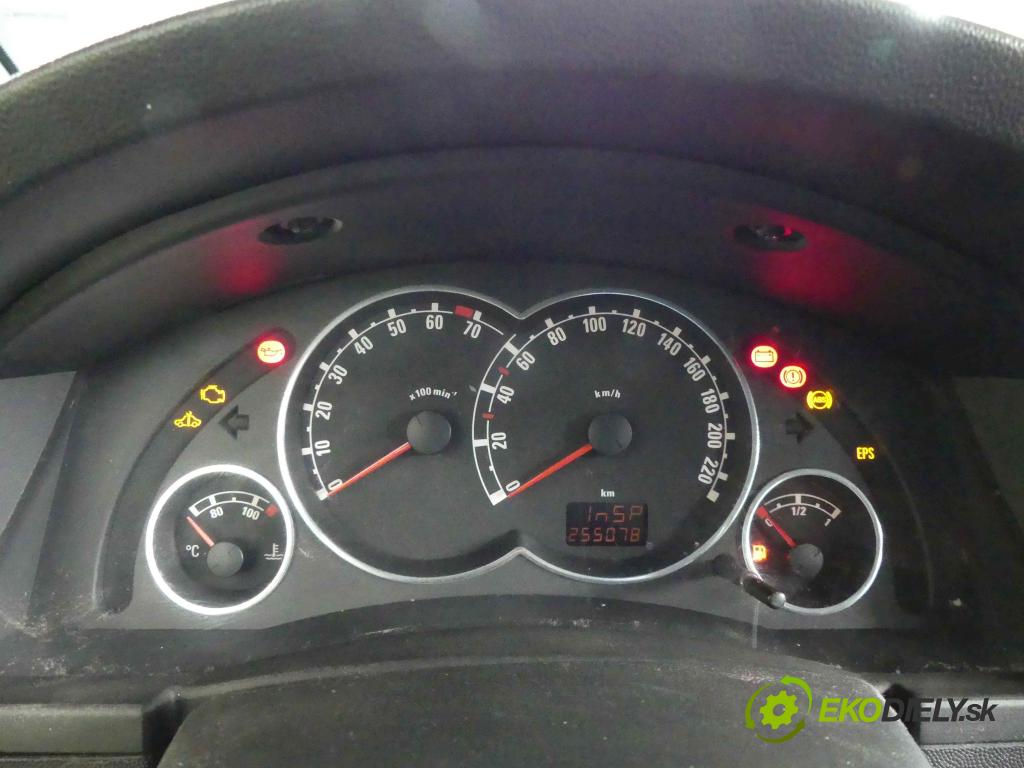 Opel Meriva A 2002-2010 1.4 16V 90 hp manual 66 kW 1364 cm3 5- řídící jednotka motoru 0261208255