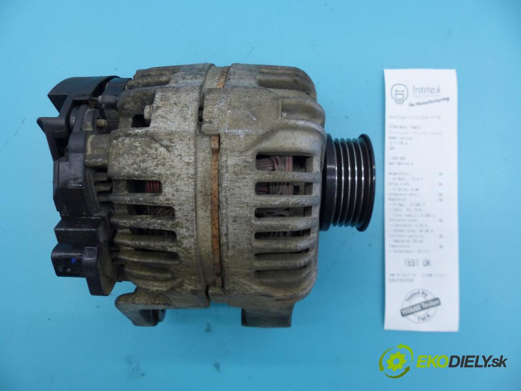 Opel Meriva A 2002-2010 1.4 16V 90 hp manual 66 kW 1364 cm3 5- Alternator 0124325171 (Alternátory)
