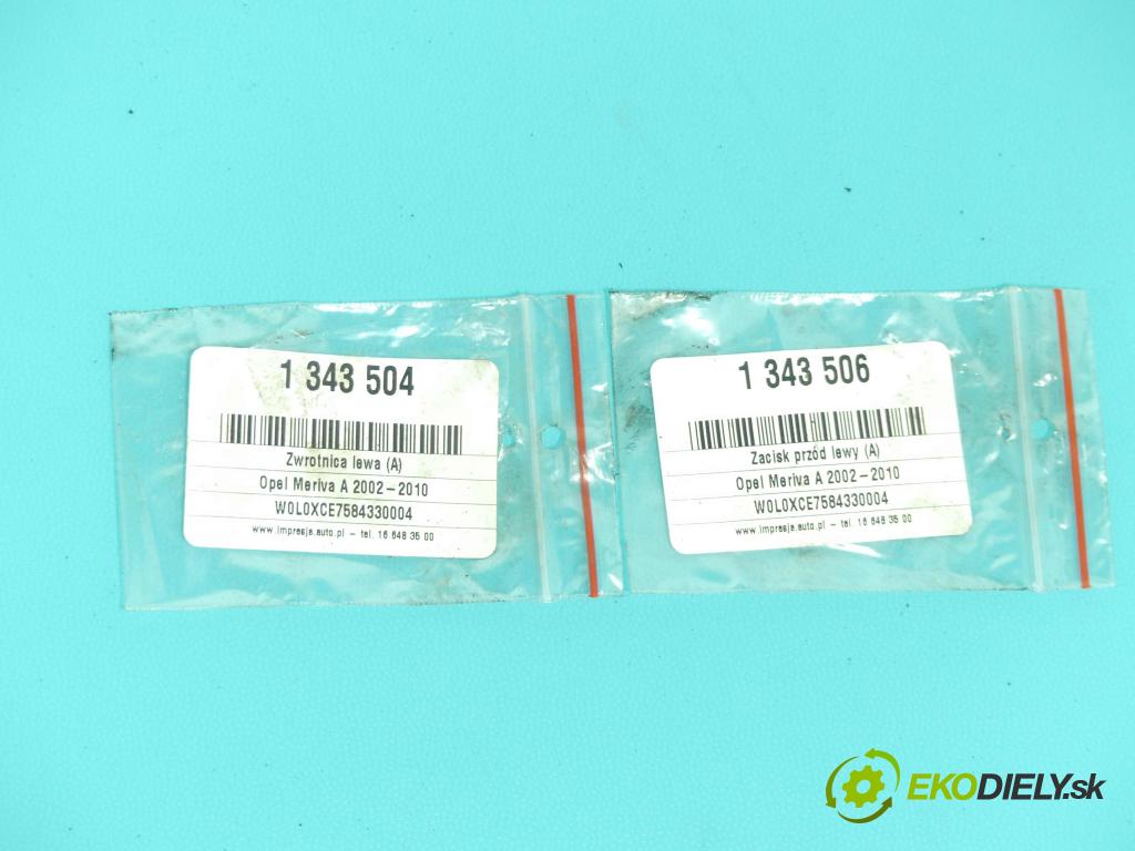 Opel Meriva A 2002-2010 1.4 16V 90 HP manual 66 kW 1364 cm3 5- náboj ľavé  (Náboje)