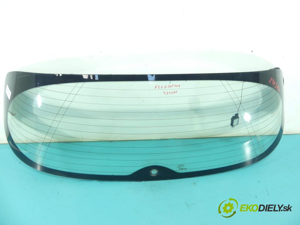 Peugeot 308 I 2007-2013 1.6 hdi 90 hp manual 66,2 kW 1560 cm3 5- sklo zadní  (Okna zadní)