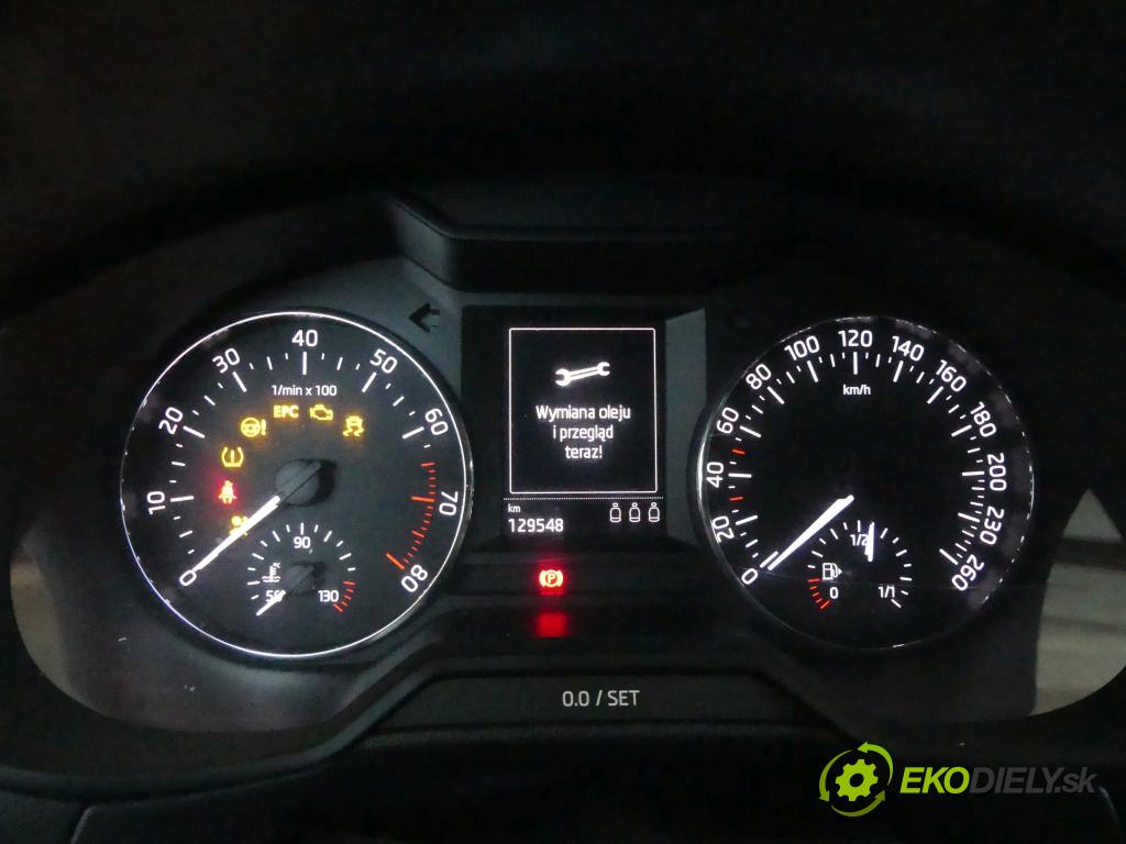 Skoda Octavia III 2013- 1.4 tsi 140 HP manual 103 kW 1395 cm3 5- prístrojovka/ budíky 5E0920740 (Prístrojové dosky, displeje)
