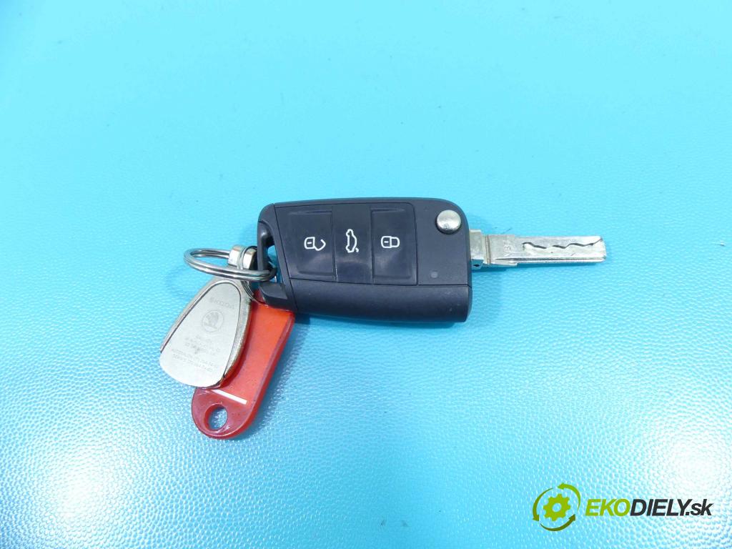 Skoda Octavia III 2013- 1.4 tsi 140 HP manual 103 kW 1395 cm3 5- Spínačka 5Q0905865 (Spínacie skrinky a kľúče)