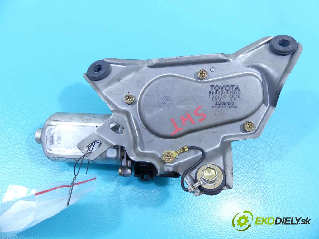 Toyota Avensis Verso 2001-2009 2.0 D4D 116 hp manual 85 kW 1995 cm3 5- motor stěrače zadní 85020-44020