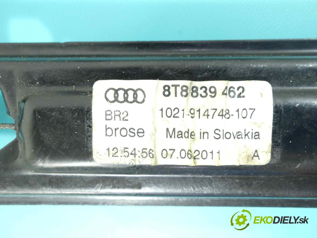 Audi A5 8T 2007-2016 3.0 V6 TDI 239KM automatic 176 kW 2967 cm3 5- mechanismus stahování zadní pravý 8K0959801A