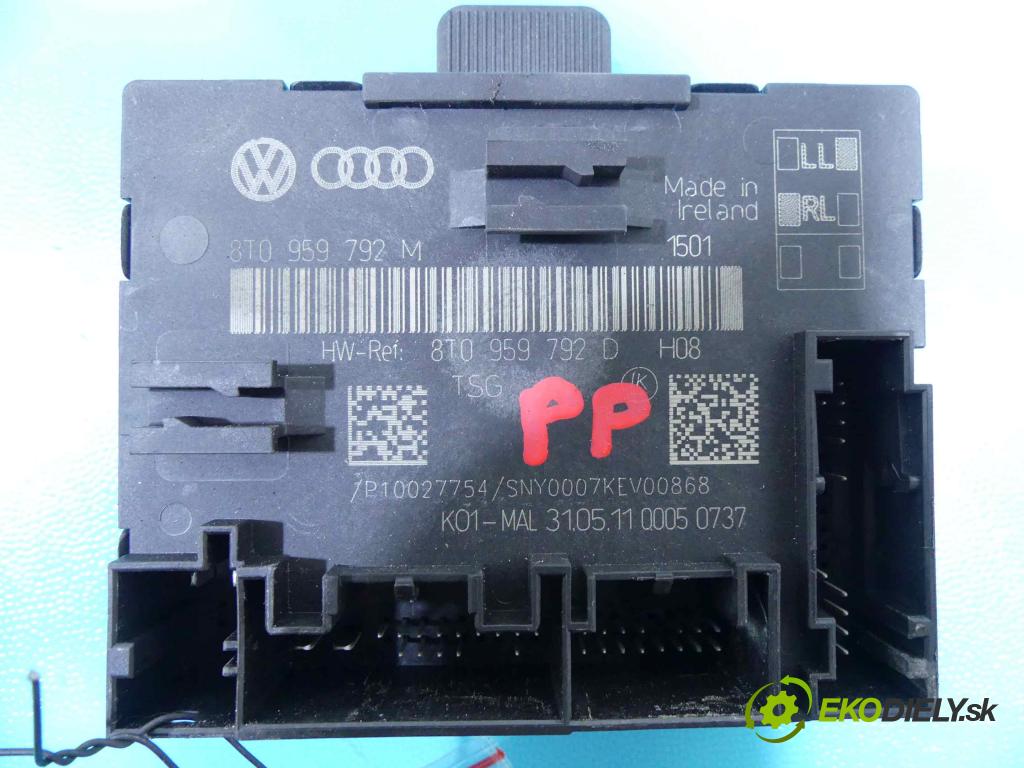 Audi A5 8T 2007-2016 3.0 V6 TDI 239KM automatic 176 kW 2967 cm3 5- modul riadiaca jednotka 8T0959792D (Ostatné)