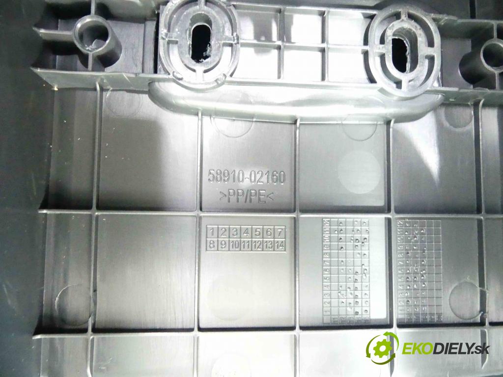 Toyota Auris II 2012-2018 1.6 16V 132  HP manual 97 kW 1598 cm3 5- operadlo 58910-02160 (Lakťové opierky)