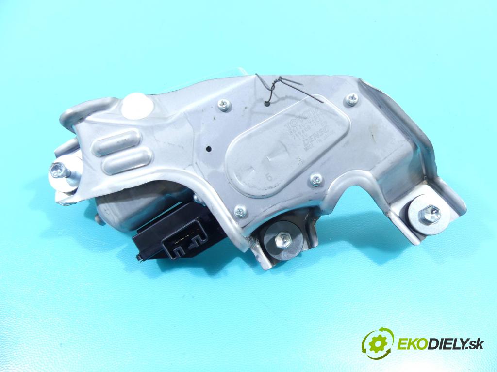 Toyota Auris II 2012-2018 1.6 16V 132 hp manual 97 kW 1598 cm3 5- motor stěrače zadní 85130-02050
