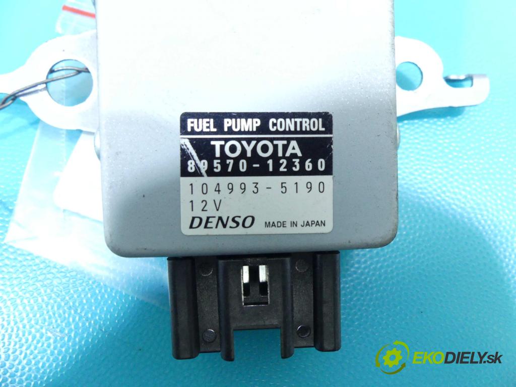 Toyota Auris II 2012-2018 1.6 16V 132  HP manual 97 kW 1598 cm3 5- modul riadiaca jednotka 89570-12360 (Ostatné)