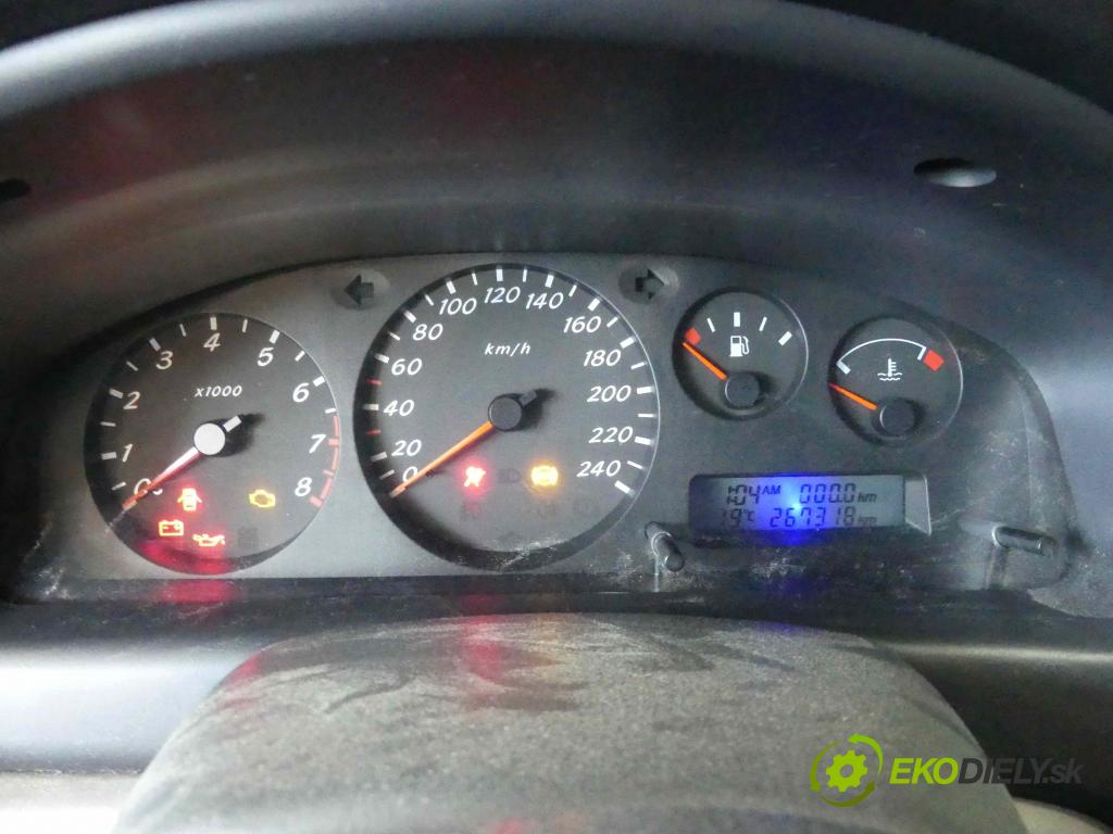 Nissan Almera N16 2000-2006 1.5 16v 90 HP manual 66 kW 1498 cm3 3- prístrojovka/ budíky BM506 (Prístrojové dosky, displeje)