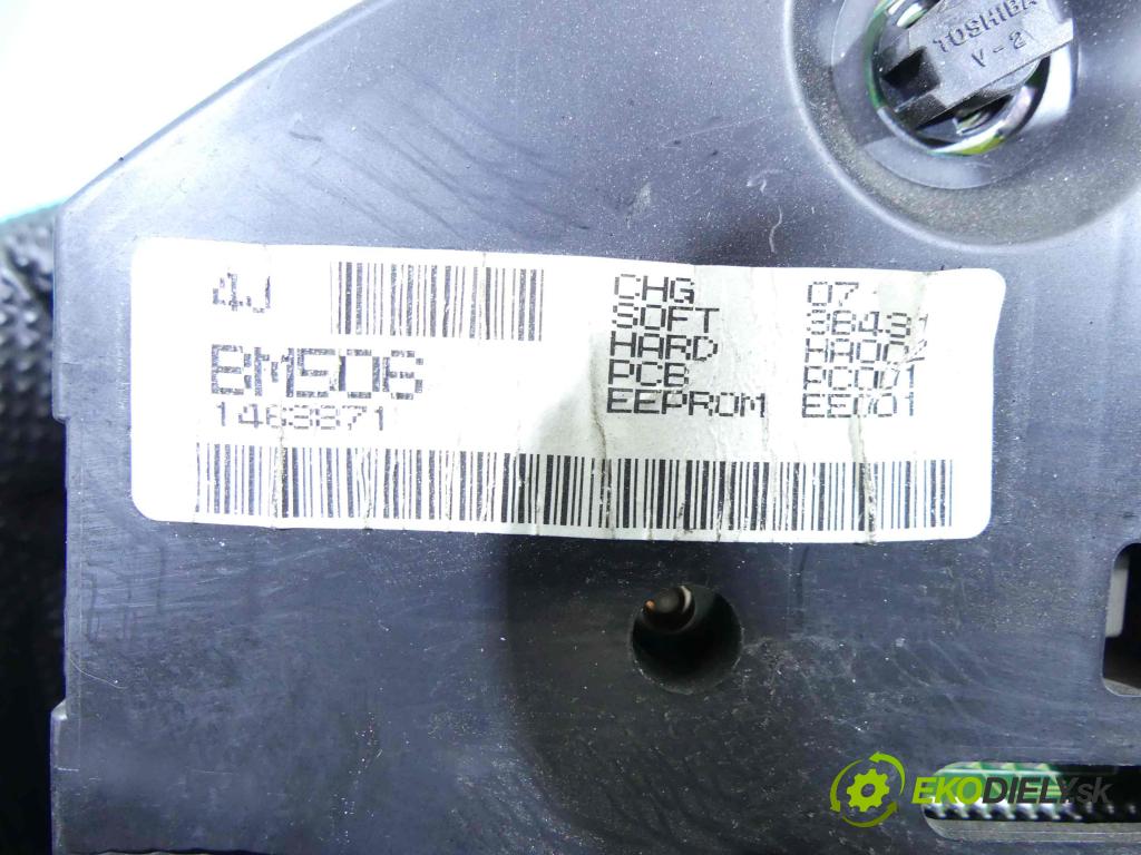 Nissan Almera N16 2000-2006 1.5 16v 90 HP manual 66 kW 1498 cm3 3- prístrojovka/ budíky BM506 (Prístrojové dosky, displeje)