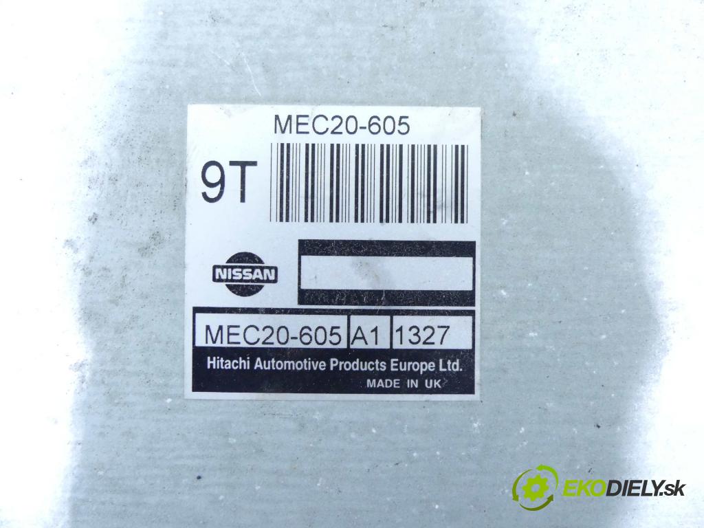 Nissan Almera N16 2000-2006 1.5 16v 90 hp manual 66 kW 1498 cm3 3- řídící jednotka motoru MEC20-605