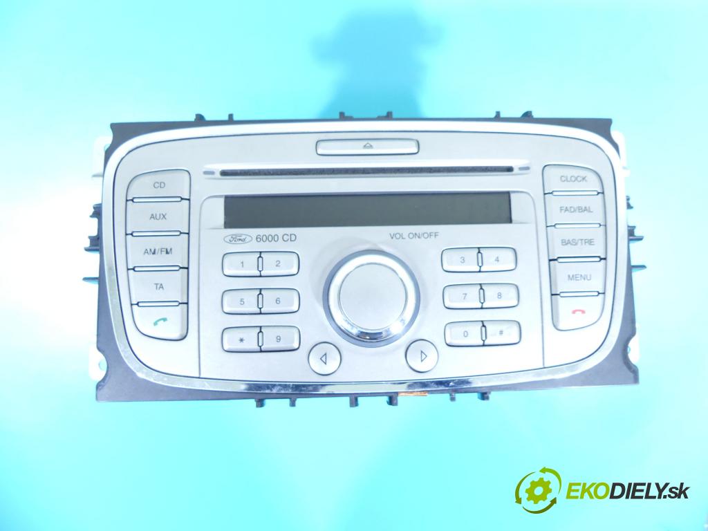 Ford Focus Mk2 2004-2011 1.8 tdci 116 HP manual 85 kW 1753 cm3 5- Radio originál 8M5T-18C815-AA
