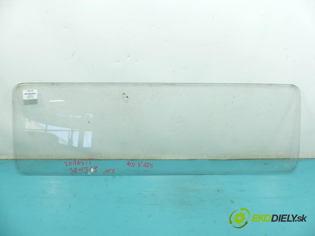 Ford Transit 1988-2000 2.5d 86 hp manual 63 kW 2496 cm3 5- sklo zadní  (Okna zadní)