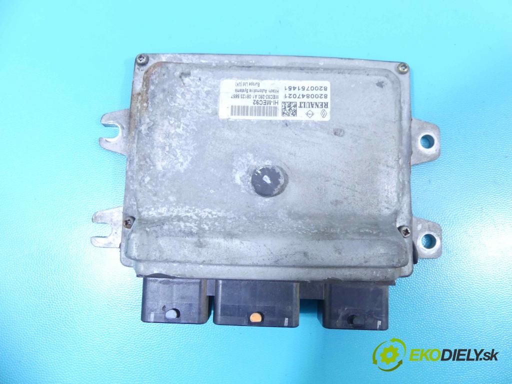 Renault Laguna III 2007-2015 2.0 16V 140 hp manual 103 kW 1997 cm3 5- řídící jednotka motoru 8200847021
