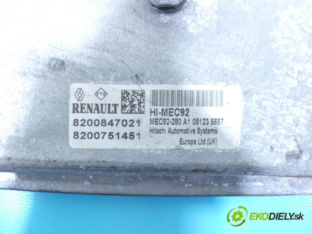 Renault Laguna III 2007-2015 2.0 16V 140 hp manual 103 kW 1997 cm3 5- řídící jednotka motoru 8200847021