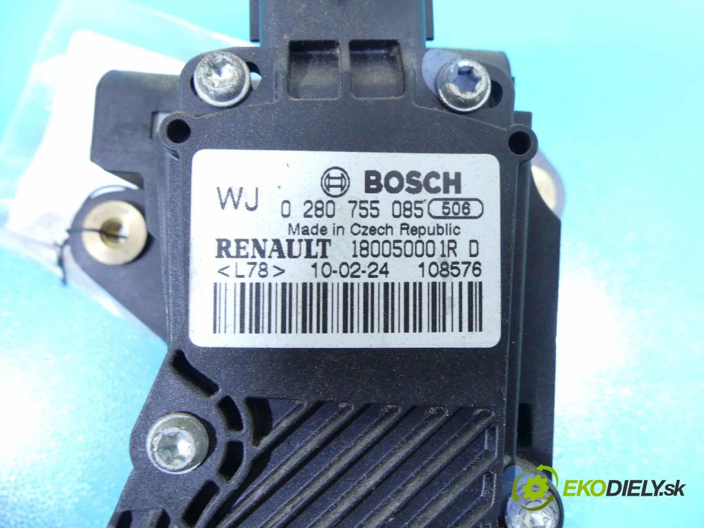 Renault Laguna III 2007-2015 2.0 16V 140 HP manual 103 kW 1997 cm3 5- pedále 0280755085 (Pedále)