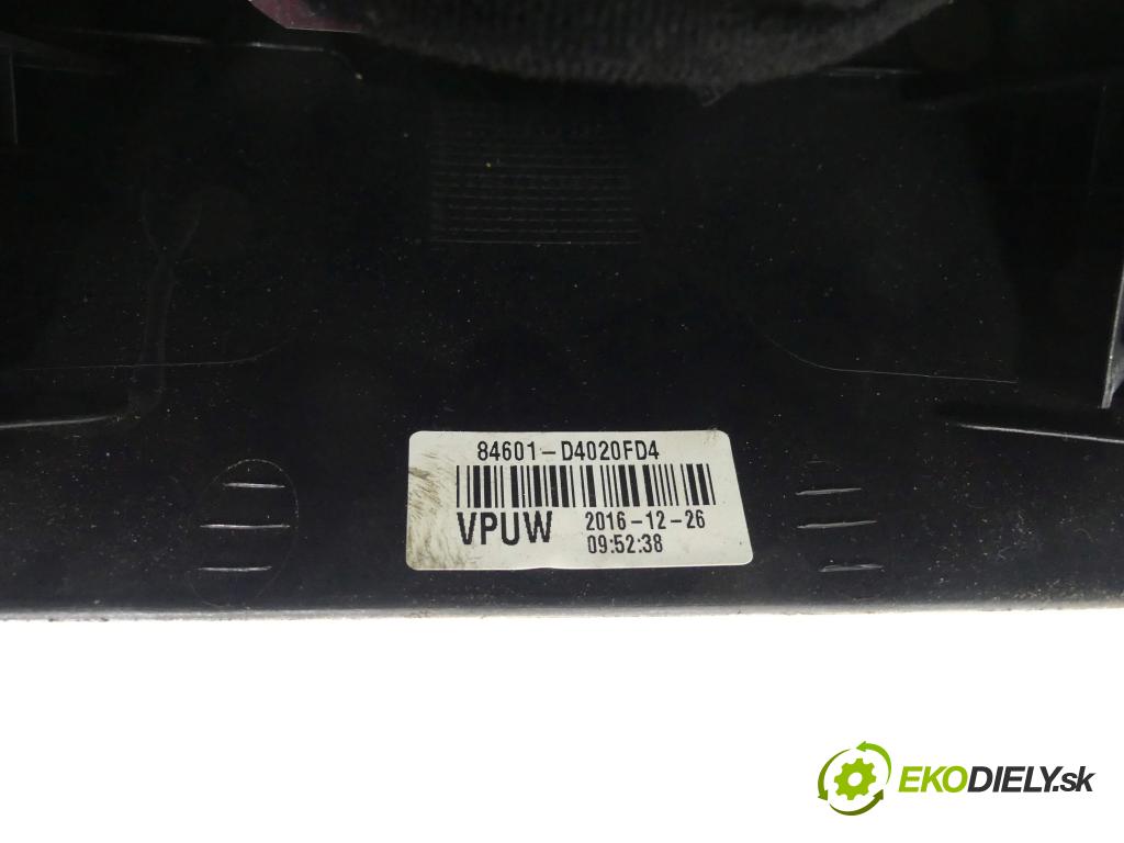 Kia Optima IV 2015-2020 2.0 16V 156 HP automatic 115 kW 1999 cm3 4- operadlo 84601-D4020FD4 (Lakťové opierky)