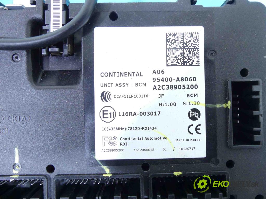 Kia Optima IV 2015-2020 2.0 16V 156 HP automatic 115 kW 1999 cm3 4- modul riadiaca jednotka 95400-A8060 (Ostatné)