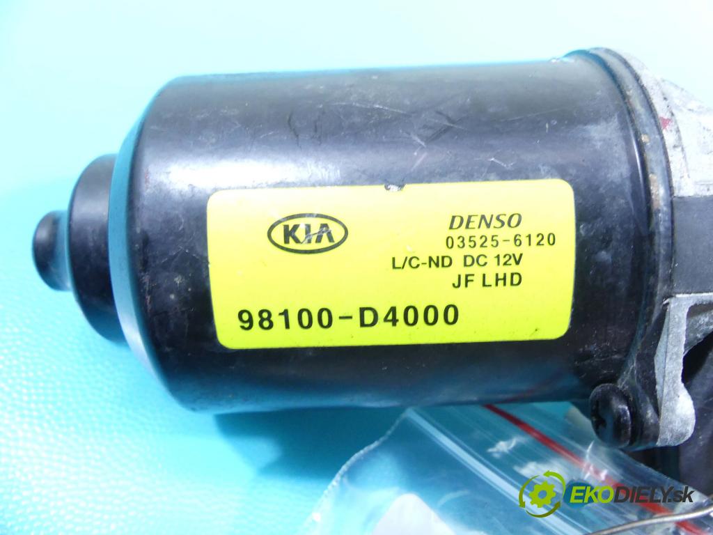 Kia Optima IV 2015-2020 2.0 16V 156 hp automatic 115 kW 1999 cm3 4- motor stěračů přední 98100-D4000