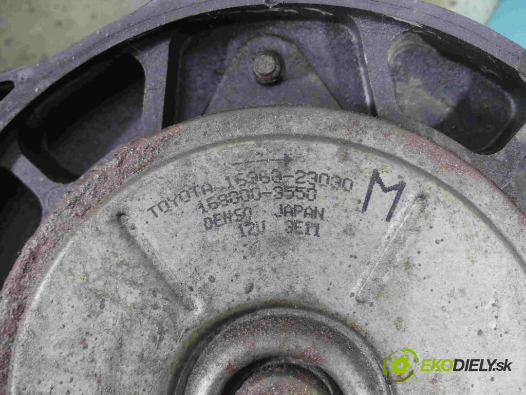 Toyota Avensis Verso 2001-2009 2.0 D4D 116 HP manual 85 kW 1995 cm3 5- Ventilátor chladiča 168000-3550