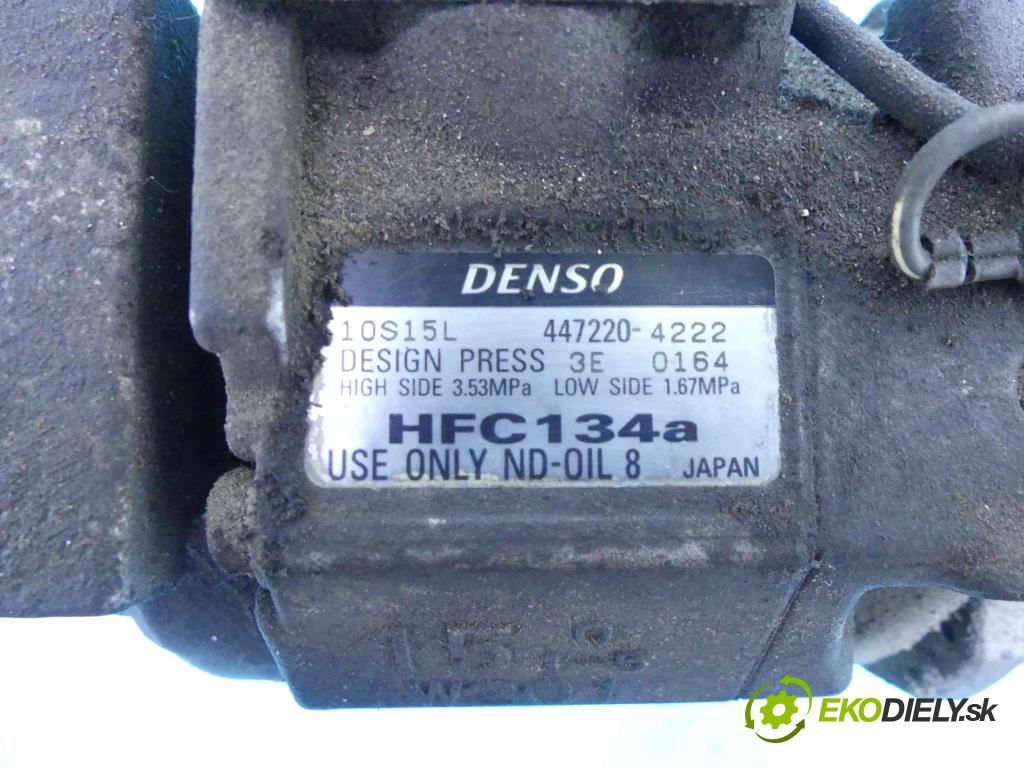 Toyota Avensis Verso 2001-2009 2.0 D4D 116 HP manual 85 kW 1995 cm3 5- čerpadlo klimatizácie 447220-4222