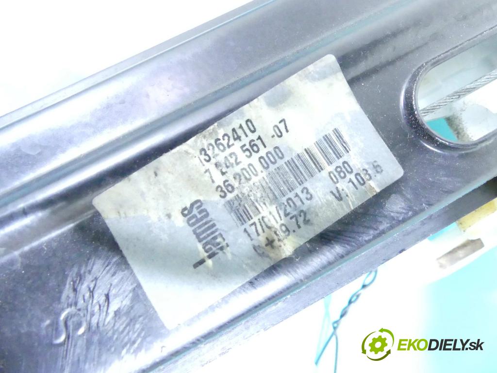 Bmw 1 F20 2011-2019 2.0d 116 hp manual 85 kW 1995 cm3 5- mechanismus stahování přední levý 7242561