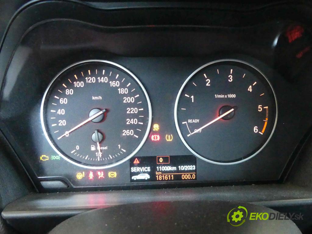 Bmw 1 F20 2011-2019 2.0d 116 HP manual 85 kW 1995 cm3 5- prístrojovka/ budíky 9232891 (Prístrojové dosky, displeje)