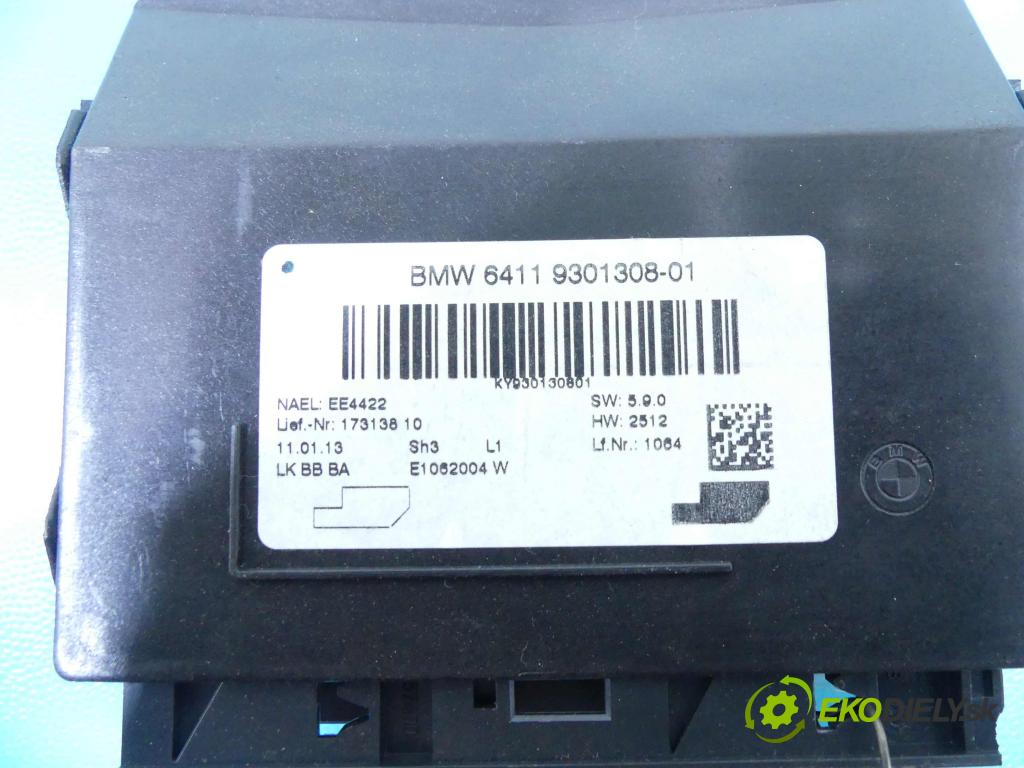 Bmw 1 F20 2011-2019 2.0d 116 HP manual 85 kW 1995 cm3 5- modul riadiaca jednotka 9301308 (Ostatné)