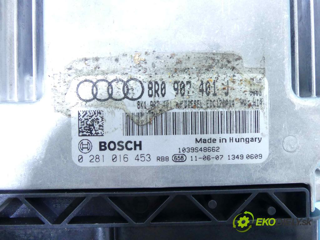 Audi A5 8T 2007-2016 3.0 V6 TDI 239KM automatic 176 kW 2967 cm3 5- řídící jednotka motoru 8R0907401J