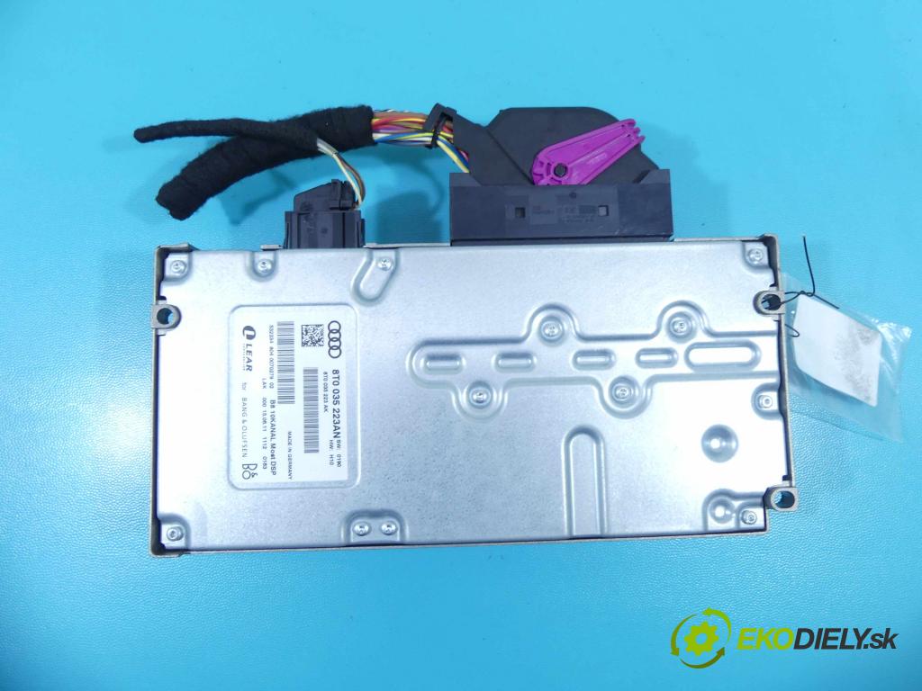 Audi A5 8T 2007-2016 3.0 V6 TDI 239KM automatic 176 kW 2967 cm3 5- Zesilovač: 8T0035223AN (Zosilňovače)