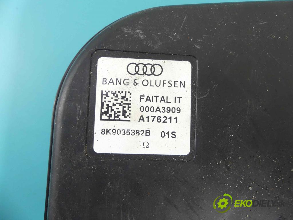 Audi A5 8T 2007-2016 3.0 V6 TDI 239KM automatic 176 kW 2967 cm3 5- Subwoofer: 8K9035382B (Audio zariadenia)