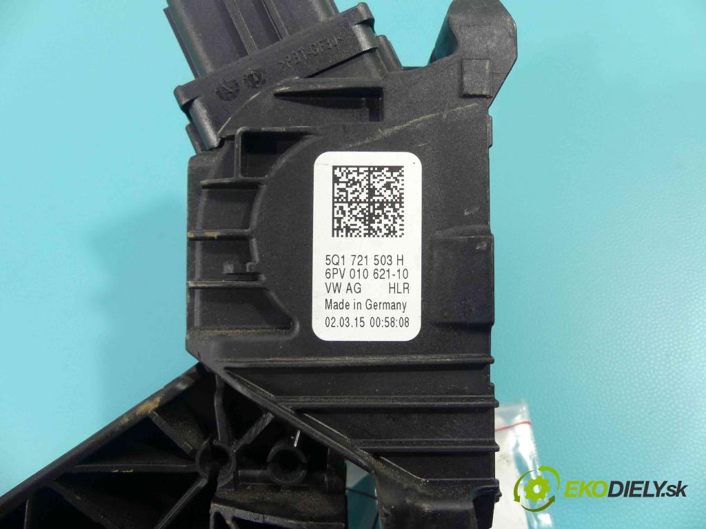 Skoda Octavia III 2013- 1.4 tsi 140 HP manual 103 kW 1395 cm3 5- pedále 5Q1721503H (Pedále)