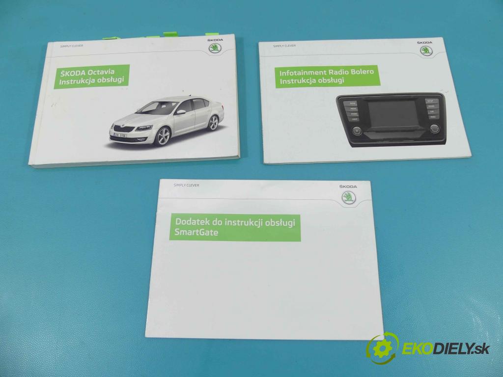 Skoda Octavia III 2013- 1.4 tsi 140 hp manual 103 kW 1395 cm3 5- Návod