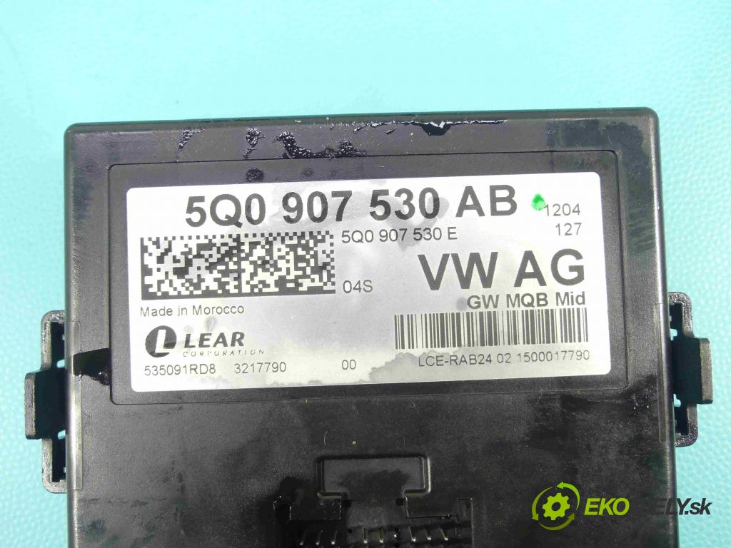 Skoda Octavia III 2013- 1.4 tsi 140 hp manual 103 kW 1395 cm3 5- modul řídící jednotka 5Q0907530AB (Ostatní)