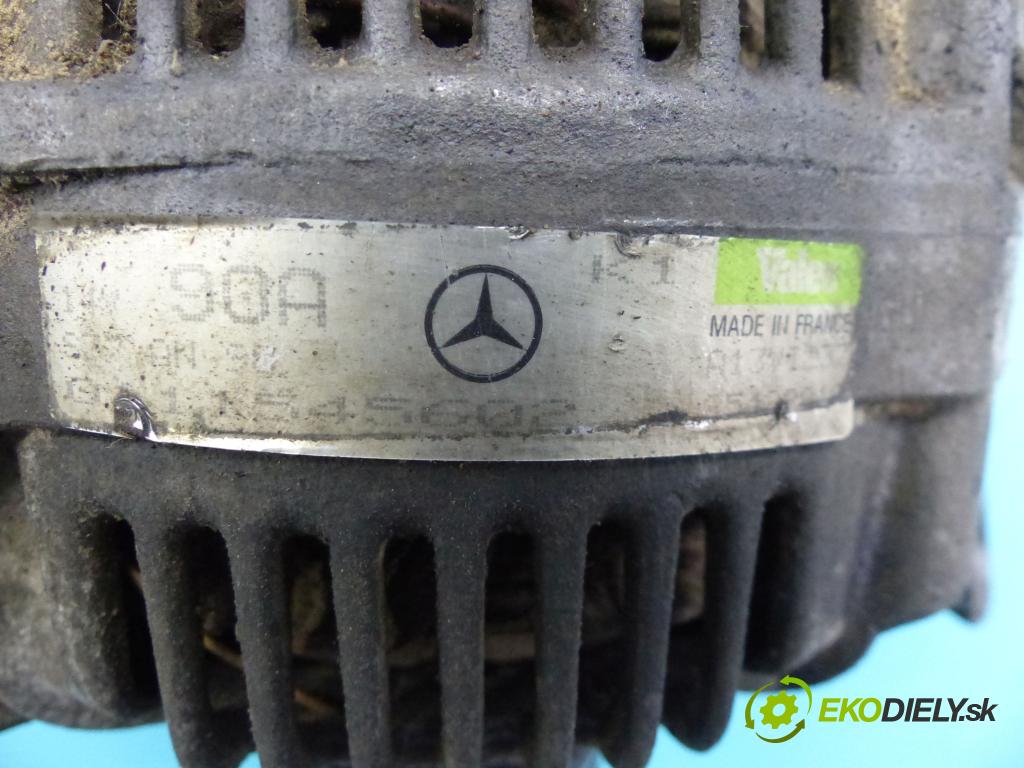 Mercedes A W168 1997-2004 1.4 82 hp manual 60 kW 1397 cm3 5- Alternator  (Alternátory)