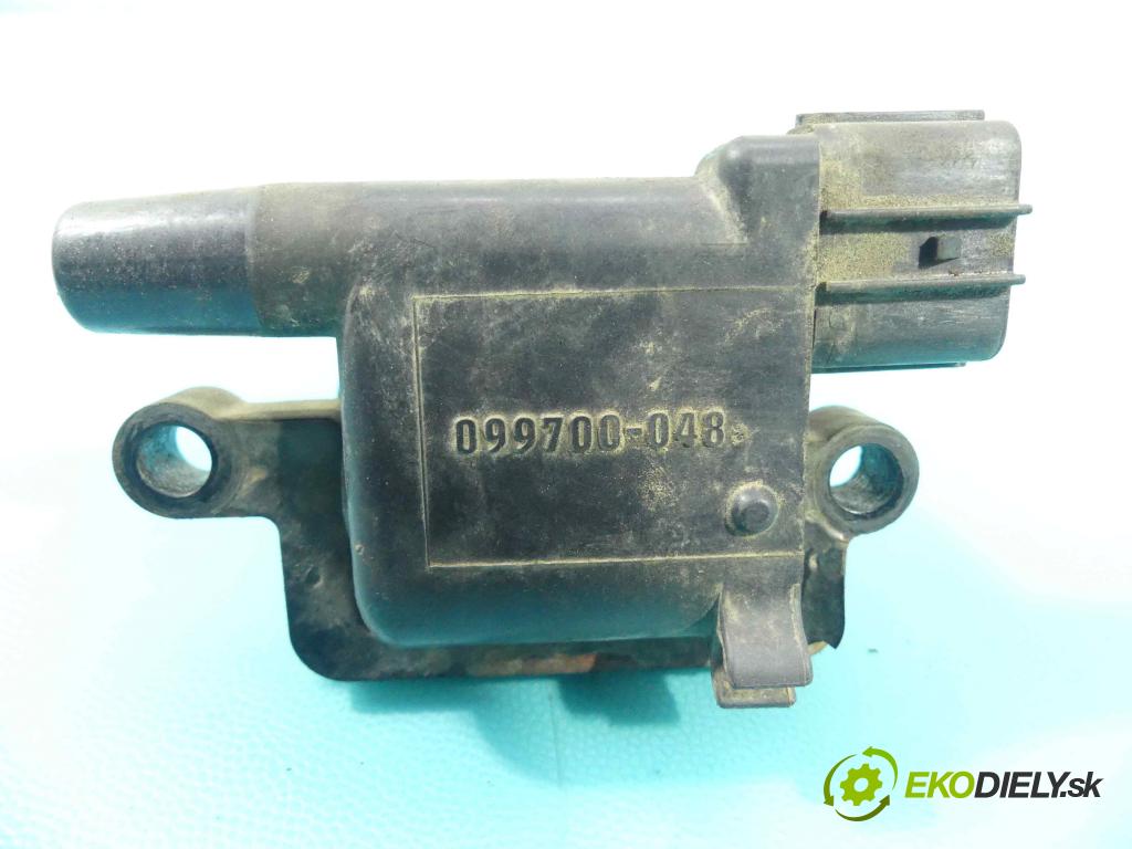 Mitsubishi Lancer VII 2001-2013 1.6 16V 98 HP manual 72 kW 1584 cm3 5- cievka zapaľovacia 099700-048 (Zapaľovacie cievky, moduly)