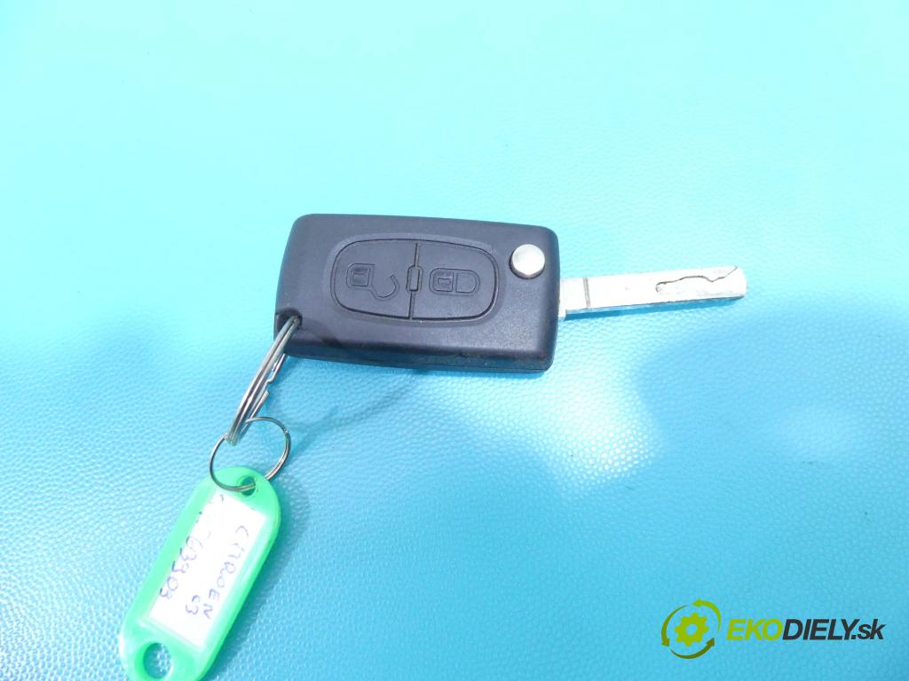 Citroen C3 II 2009-2016 1.4 hdi 68 hp manual 50 kW 1398 cm3 5- spínací skříňka  (Spínací skříňky a klíče)