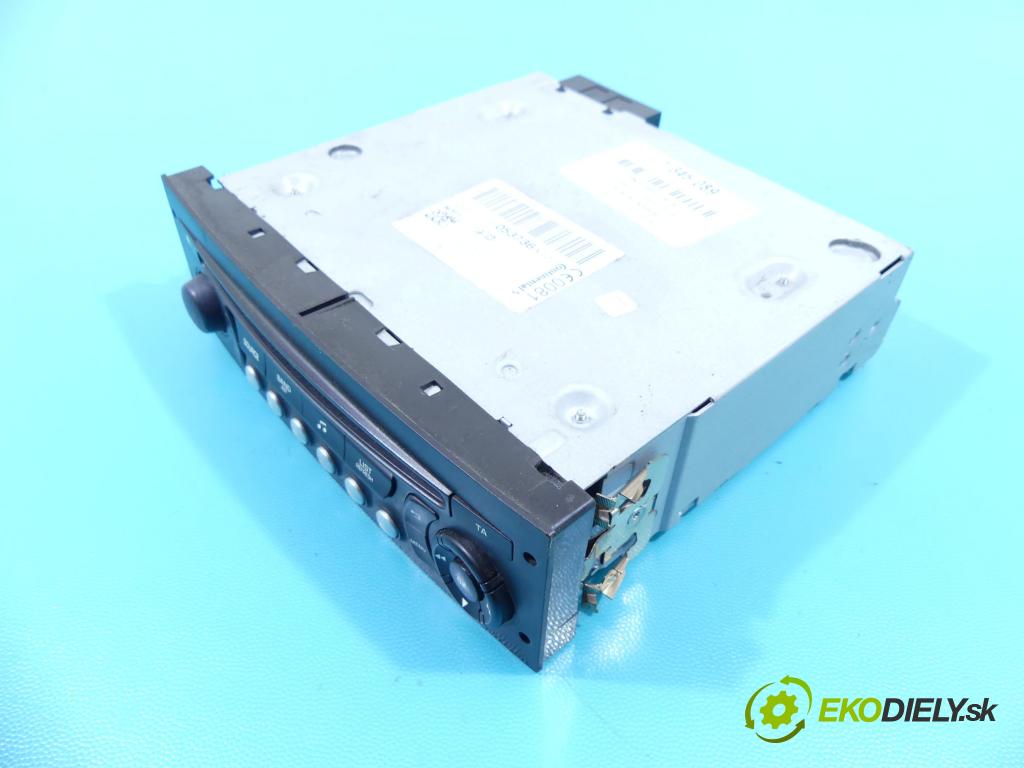 Citroen C3 II 2009-2016 1.4 hdi 68 HP manual 50 kW 1398 cm3 5- Radio originál 98053736XT