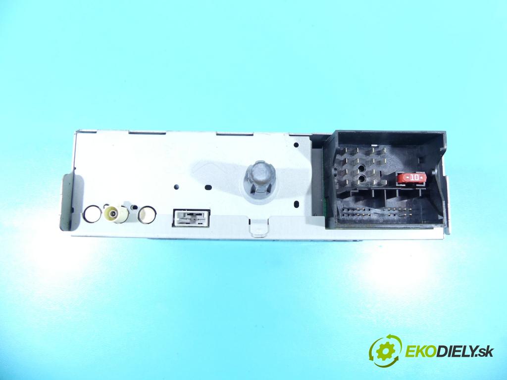 Citroen C3 II 2009-2016 1.4 hdi 68 HP manual 50 kW 1398 cm3 5- Radio originál 98053736XT